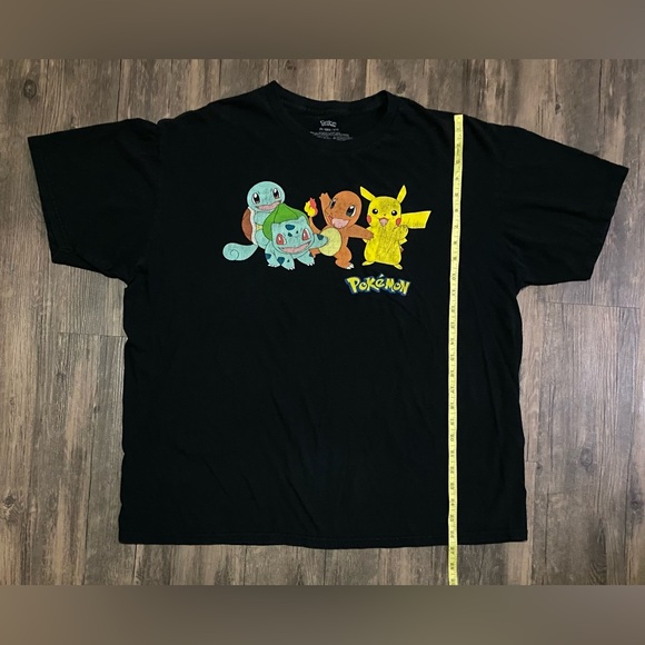 Pokemon T Shirt SIZE 2XL BLACK - Picture 1 of 4